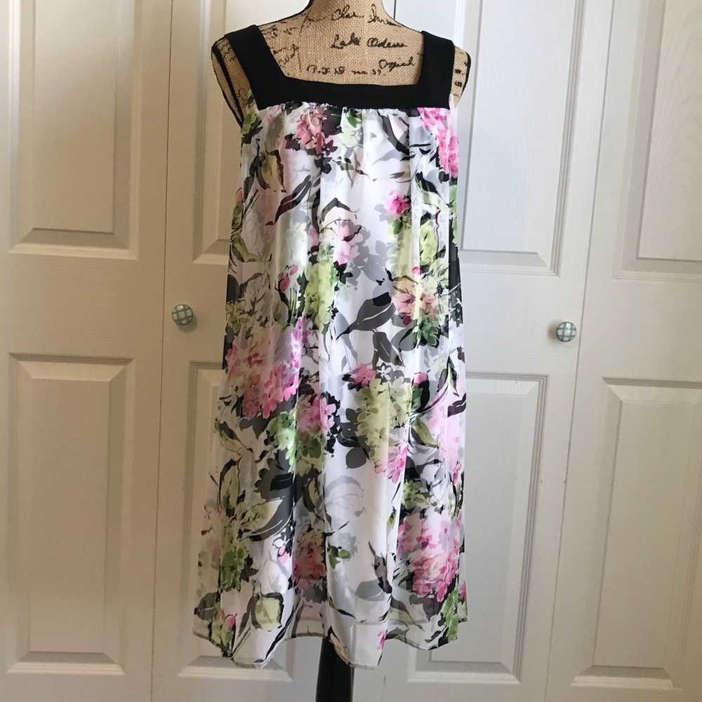 Connected Floral Dress